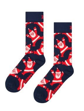 ΧΡΙΣΤΟΥΓΕΝΝΙΑΤΙΚΕΣ ΚΑΛΤΣΕΣ SANTA | Μπλε Σκούρο 41/46