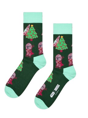 ΚΑΛΤΣΕΣ STAR WARS™ MANDALORIAN HOLIDAYS | Πράσινο 36/40