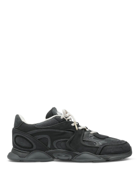 ΓΥΝΑΙΚΕΙΑ SUEDE ΑΘΛΗΤΙΚΑ SNEAKERS ERIS | Μαύρο 40