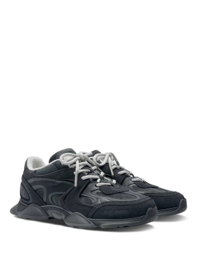 ΓΥΝΑΙΚΕΙΑ SUEDE ΑΘΛΗΤΙΚΑ SNEAKERS ERIS | Μαύρο 40