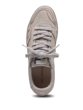 ΑΝΔΡΙΚΑ ΔΕΡΜΑΤΙΝΑ SNEAKERS DICE PATCHWORK | Γκρι Ανοιχτό 46