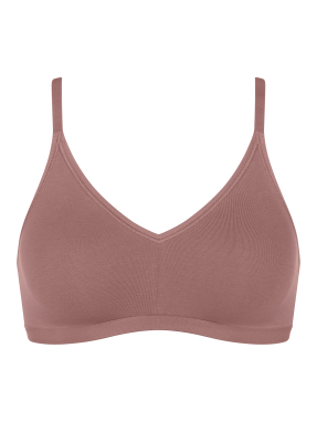 ΓΥΝΑΙΚΕΙΟ ΣΟΥΤΙΕΝ SOFT BRA | Καφέ M