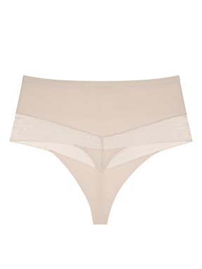 ΓΥΝΑΙΚΕΙΟ ΕΣΩΡΟΥΧΟ STRING | Μπεζ XL