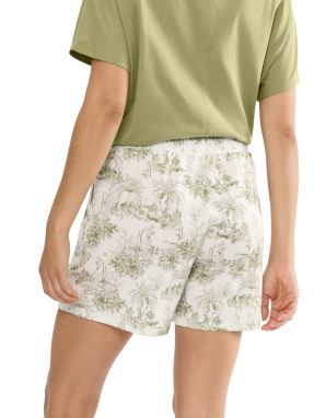 ΓΥΝΑΙΚΕΙΟ SHORTS ΠΙΤΖΑΜΑ | Χακί EU 42