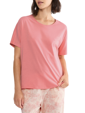 ΓΥΝΑΙΚΕΙΟ T-SHIRT ΠΙΤΖΑΜΑ | Ροζ EU 40