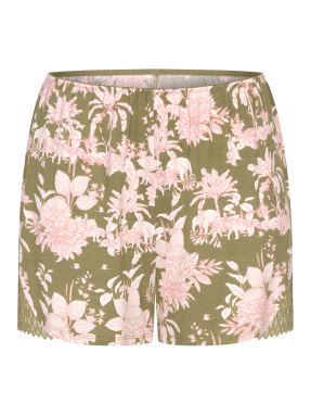 ΓΥΝΑΙΚΕΙΟ SHORTS ΠΙΤΖΑΜΑ | Χακί EU 42