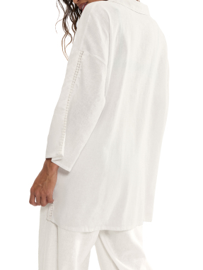 ΓΥΝΑΙΚΕΙΟ ΠΟΥΚΑΜΙΣΟ | Λευκό EU 40