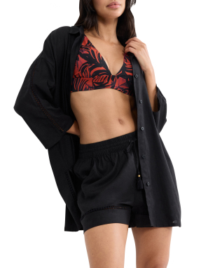 ΓΥΝΑΙΚΕΙΟ SHORTS | Μαύρο EU 40