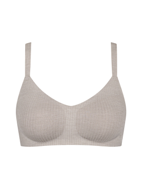 ΓΥΝΑΙΚΕΙΟ ΣΟΥΤΙΕΝ SOFT BRA | Γκρι  S