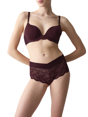 ΓΥΝΑΙΚΕΙΟ ΕΣΩΡΟΥΧΟ LOVE IN LACE SHORTY | Μπορντό  EU 42