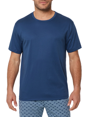 ΑΝΔΡΙΚΟ ΣΕΤ ΠΙΤΖΑΜΕΣ | Μπλε Σκούρο XL