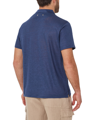 ΑΝΔΡΙΚΗ ΛΙΝΗ POLO ΜΠΛΟΥΖΑ | Μπλε Σκούρο XL