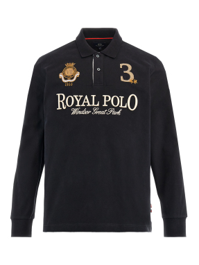 ΑΝΔΡΙΚΗ ΜΠΛΟΥΖΑ POLO | Μαύρο XXL