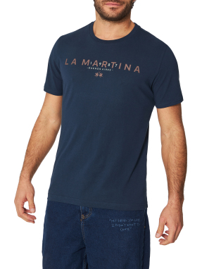 ΑΝΔΡΙΚΟ T-SHIRT | Μπλε Σκούρο XXL