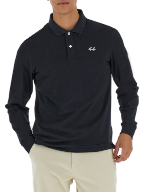 ΑΝΔΡΙΚΗ ΜΠΛΟΥΖΑ POLO | Μαύρο XL