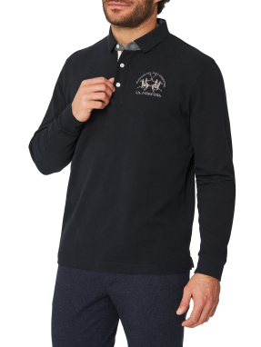 ΑΝΔΡΙΚΗ ΜΠΛΟΥΖΑ POLO | Μαύρο XXXL