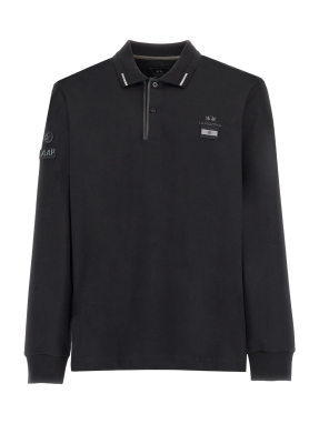 ΑΝΔΡΙΚΗ ΜΠΛΟΥΖΑ POLO | Μαύρο XXL