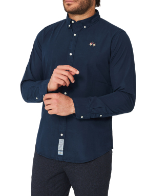 ΑΝΔΡΙΚΟ ΠΟΥΚΑΜΙΣΟ | Μπλε Σκούρο ΧL