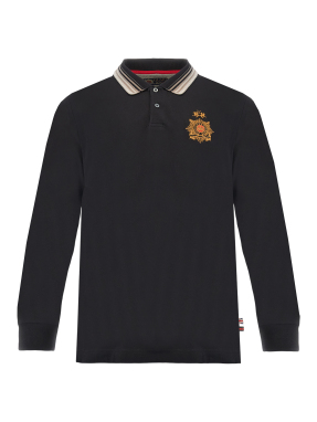 ΑΝΔΡΙΚΗ ΜΠΛΟΥΖΑ POLO | Μαύρο XXL