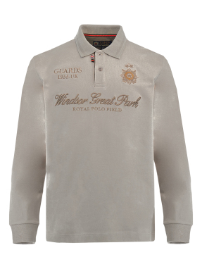 ΑΝΔΡΙΚΗ ΜΠΛΟΥΖΑ POLO | Γκρι XXL