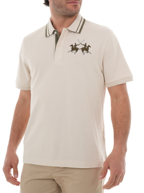 ΑΝΔΡΙΚΗ POLO ΜΠΛΟΥΖΑ | Μπεζ XL