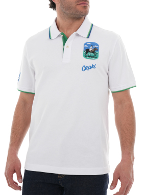 ΑΝΔΡΙΚΗ POLO ΜΠΛΟΥΖΑ | Λευκό M