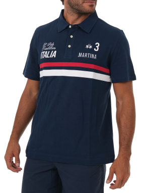 ΑΝΔΡΙΚΗ POLO ΜΠΛΟΥΖΑ | Μπλε Σκούρο 07017 XL