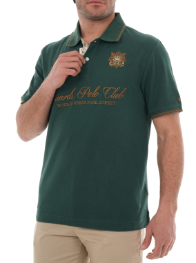 ΑΝΔΡΙΚΗ POLO ΜΠΛΟΥΖΑ | Πράσινο Σκούρο XL
