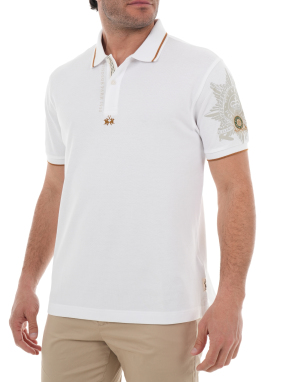 ΑΝΔΡΙΚΗ POLO ΜΠΛΟΥΖΑ | Λευκό XXL