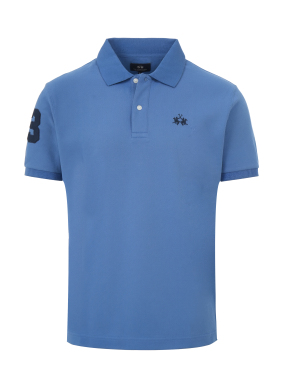 ΑΝΔΡΙΚΗ POLO ΜΠΛΟΥΖΑ | Μπλε 07020 XXL