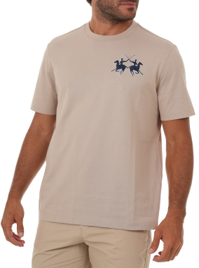ΑΝΔΡΙΚΟ T-SHIRT | Μπεζ 04167 XXL