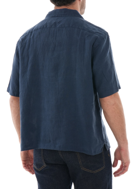 ΑΝΔΡΙΚΟ ΚΟΝΤΟΜΑΝΙΚΟ ΠΟΥΚΑΜΙΣΟ | Μπλε Σκούρο M