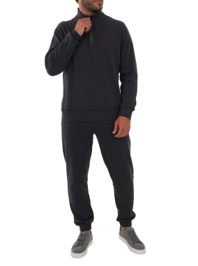 ΑΝΔΡΙΚΟ ΦΟΥΤΕΡ HALF-ZIP | Μπλε Σκούρο 07207 L