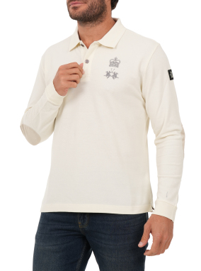 ΑΝΔΡΙΚΗ POLO ΜΠΛΟΥΖΑ | Εκρού 00030 XXL