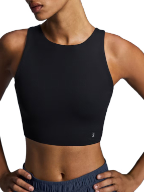 ΓΥΝΑΙΚΕΙΟ CROP TOP CORE 2ΙΝ1 | Μαύρο M