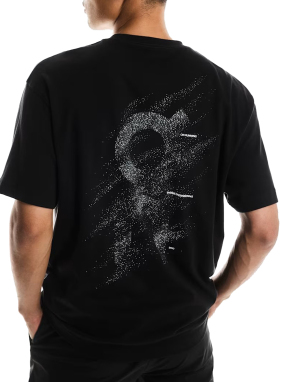 ΑΝΔΡΙΚΟ T-SHIRT CLUB T GRAPHIC | Μαύρο S