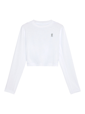 ΓΥΝΑΙΚΕΙΑ CROP ΜΠΛΟΥΖΑ TRAIN LONG-T | Λευκό S