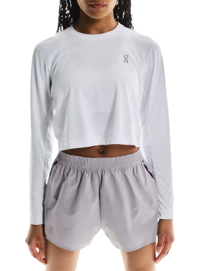 ΓΥΝΑΙΚΕΙΑ CROP ΜΠΛΟΥΖΑ TRAIN LONG-T | Λευκό S