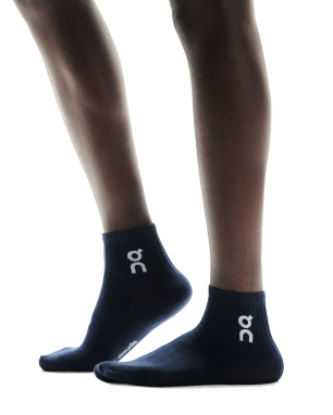 ΑΘΛΗΤΙΚΕΣ ΚΑΛΤΣΕΣ LOGO SOCK MID 3ΤΜΧ | Μπλε Σκούρο 43/46