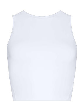 ΓΥΝΑΙΚΕΙΟ CROP TOP | Λευκό S