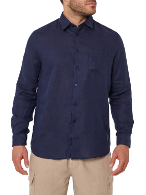 ΑΝΔΡΙΚΗ ΛΙΝΟ ΠΟΥΚΑΜΙΣΟ | Μπλε M