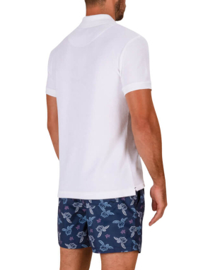 ΑΝΔΡΙΚΗ POLO ΜΠΛΟΥΖΑ RIPLEY | Λευκό XXL