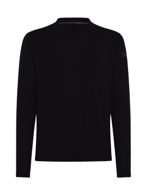 ΑΝΔΡΙΚΗ ΜΑΚΡΥΜΑΝΙΚΗ POLO ΜΠΛΟΥΖΑ | Μαύρο IT 56