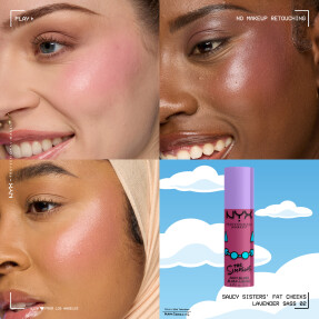 SIMPSONS SAUCY SISTERS FAT CHEEKS BLUSH | 8gr Lavender Sass