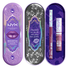 BRIDGERTON ROYAL TREASURES 2-PIECE LIP KIT 2 | 2 Amethyst Amour, Talk Of The Ton