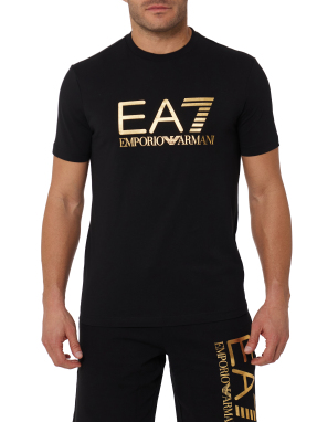 ΑΝΔΡΙΚΟ T-SHIRT ΜΕ ΛΟΓΟΤΥΠΟ | Μαύρο XXL