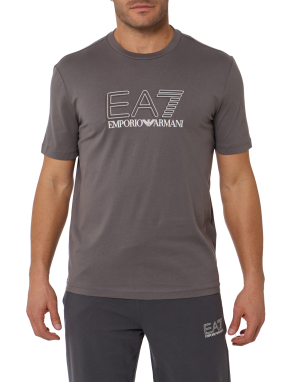 ΑΝΔΡΙΚΟ T-SHIRT ΜΕ ΛΟΓΟΤΥΠΟ | Γκρι L