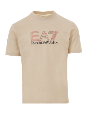 ΑΝΔΡΙΚΟ T-SHIRT ΜΕ ΛΟΓΟΤΥΠΟ | Μπεζ S
