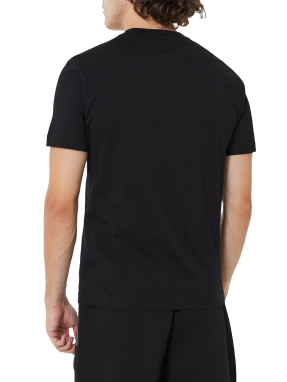 ΑΝΔΡΙΚΟ T-SHIRT ΜΕ ΛΟΓΟΤΥΠΟ | Μαύρο-Χρυσό M