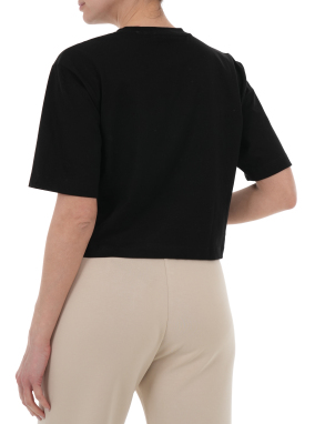 ΓΥΝΑΙΚΕΙΟ T-SHIRT | Μαύρο S